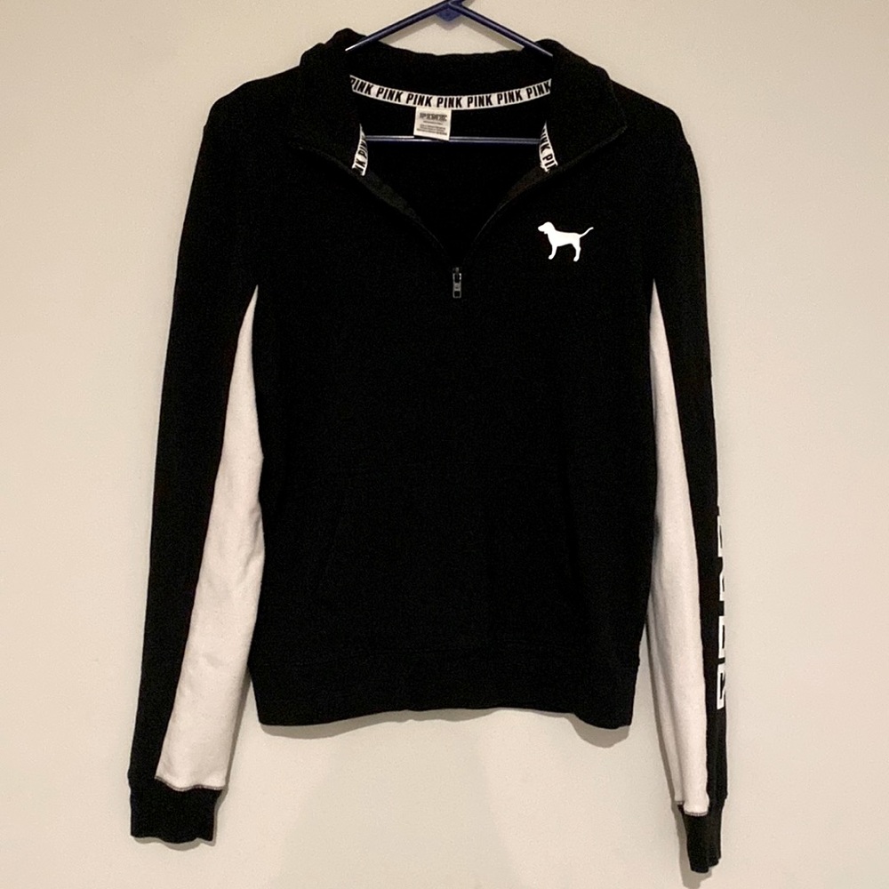 Victoria Secret “Pink” Quarter Zip Sweatshirt